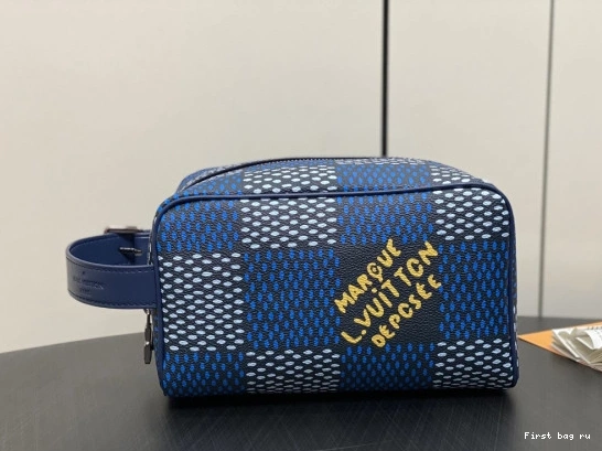 First bag ru VUITTON KIT bag-23*13*12CM DOPP LOUIS LOCKER 0818